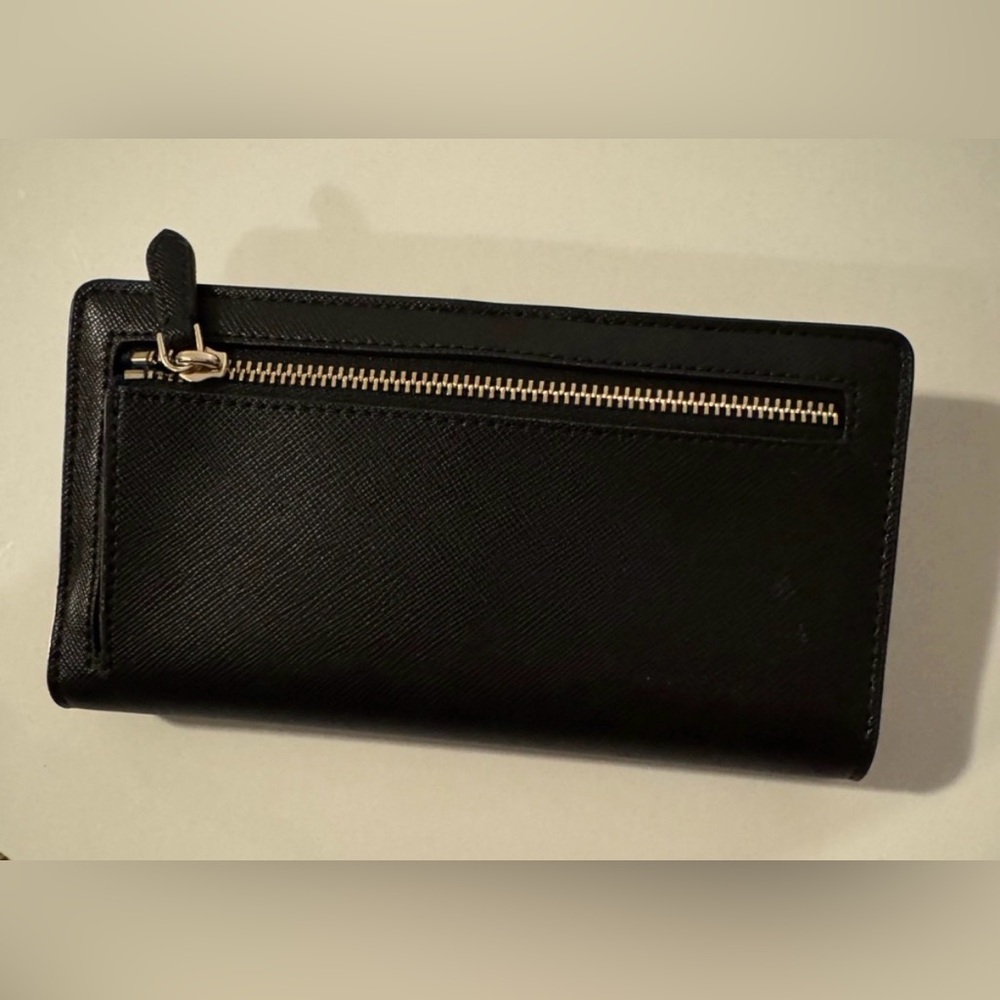 Kate Spade Black Dana Saffiano PVC tote with matching Madison wallet - Picture 16 of 16
